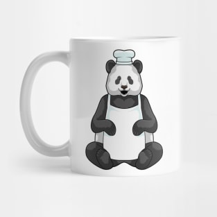 Panda as Chef with Cooking hat Mug